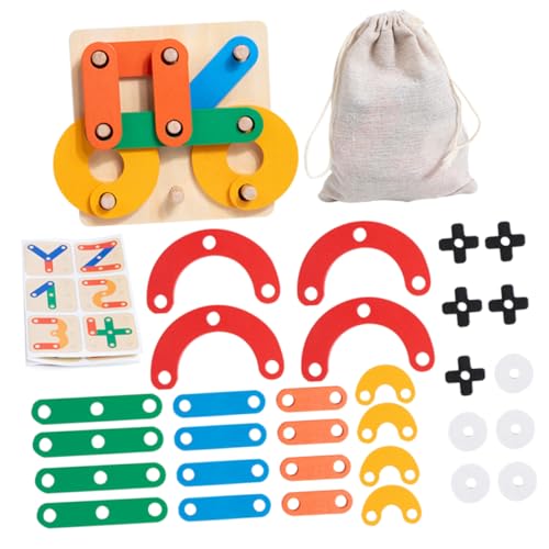 TOYANDONA 1 Satz Verschiedenes Puzzlespielzeug Puzzle-Brett Pädagogisches Kinderspielzeug Kleinkind-Puzzle Spielzeuge Spielzeug Zum Sortieren Von Formen Puzzle Für Kleinkinder Holz von TOYANDONA