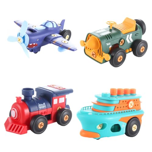 TOYANDONA 1 Satz Zusammenbau Auto bastelset basteln für Box für spielzeugkisten spielset elektroauto zerlegen Puzzle- Geburtstagsgeschenk Plastik von TOYANDONA