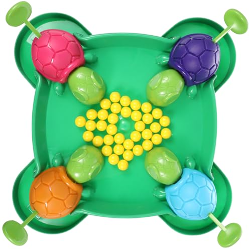 TOYANDONA 1 Satz -brettspiel Schildkröten-Splash-brettspiel Freizeit-brettspiel Tabletop-brettspiel Brettspiel „hungere Mülleimer“. Schildkröten-tischspiel Kinder Lernmaterial Abs von TOYANDONA