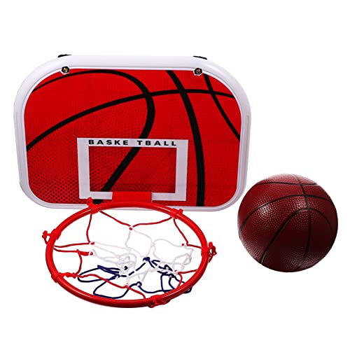 TOYANDONA 1 Satz hängender Basketballkorb Indoor-Basketballkorb für Kinder für Jungen Basketball Hoop Indoor Mini Basketball Hoop Kinderspielzeug Mini-Basketballkörbe für die Tür von TOYANDONA