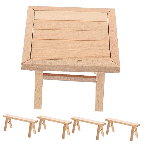 TOYANDONA 1 Satz jucarii pentru copii hühner holzbauklötze holzhaus holzmöbel DIY-Montagemöbel zum Zusammenbauen von Möbeln zerlegen Hauseinrichtung hölzern von TOYANDONA