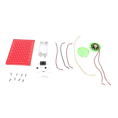 TOYANDONA 1 Satz simuliertes Sirenenmaterial Lupe tragbar Thermal- Nicht Spritzpistole für hühner Kreatives spielzeuge DIY Sound Lampe Alarm Abs von TOYANDONA