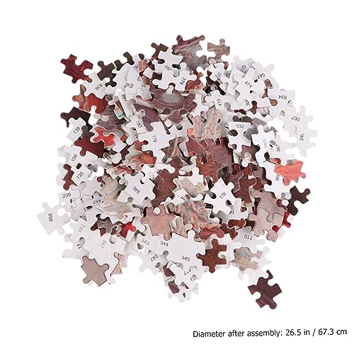 TOYANDONA 1 Set 1000 Stück Dekompressionspuzzle Jigsaw Jumbo Puzzle Puzzle Weltraumspielzeug Stressabbau Puzzlespielzeug von TOYANDONA