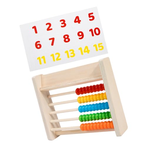 TOYANDONA 1 Set Abakus Für Mathematik Kinderspielzeug Werkzeuge Für Kinder Spielzeug Für Kinder Holz Abakus Praktischer Rechen Abakus Schüler Zählen Zahlen Werkzeuge Abakus Für von TOYANDONA