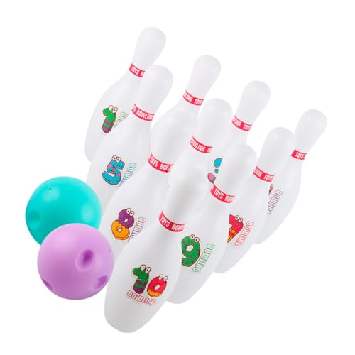 TOYANDONA 1 Set Bowling Outdoor Für Kinderspielzeug Sportspielzeug Indoor Outdoor Spiele Bowling Bowling Indoor Spiel Eltern Kind Interaktives Pp von TOYANDONA