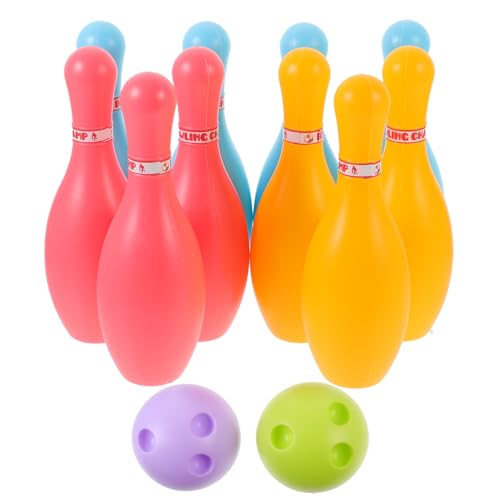 TOYANDONA 1 Set Bowlingkugel Spielzeug Für Kinder Indoor Spielzeug Outdoor Bowling Spiel Bowling Pin Bowling Spielzeug Kleinkind Indoor Spielzeug Bowling Spiele Für Kinder Indoor von TOYANDONA