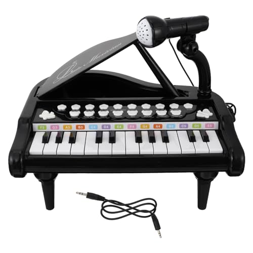 TOYANDONA 1 Set Elektronische Orgel Mädchen Mini Keyboard Kinderspielzeug Kinderklavier Für Kinderspielzeug Für Kleinkinder Für Babys Musik Keyboard Klavier Für Schwarzes Abs von TOYANDONA