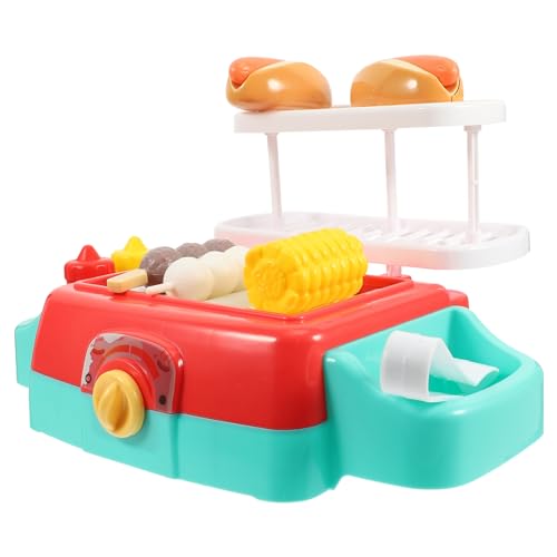 TOYANDONA Zubehör Kinderküche 1 Set Grill Für Kreatives Grillset Aus Für Rollenspiele Ideal Für Die Spielküche Ohne Batterien Ab 3 Jahren Küche Playset von TOYANDONA