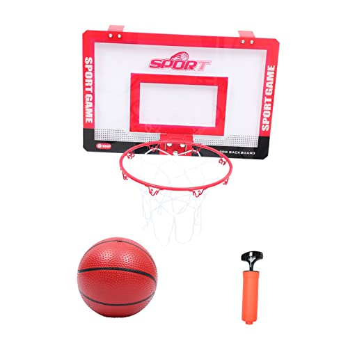 TOYANDONA 1 Set Hängendes Basketballbrett Punch Basketballbrett Kindersportspielzeug Mini Spielzeug Handpumpe Basketballspielzeug Basketballkorb Für Kinder Spielzeug Für Den von TOYANDONA