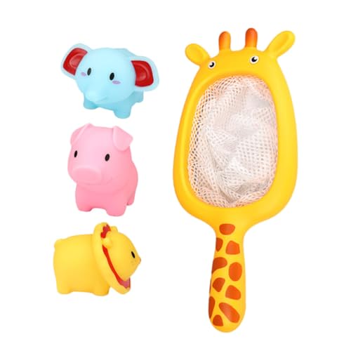 TOYANDONA 1 Set Hirschangeln Babybadewanne Angelspielzeug Badespielzeug Für Babys Badewanne Für Kinderspielzeug Cartoon Quietschspielzeug Quietschtiere Schwimmendes Poolspielzeug von TOYANDONA