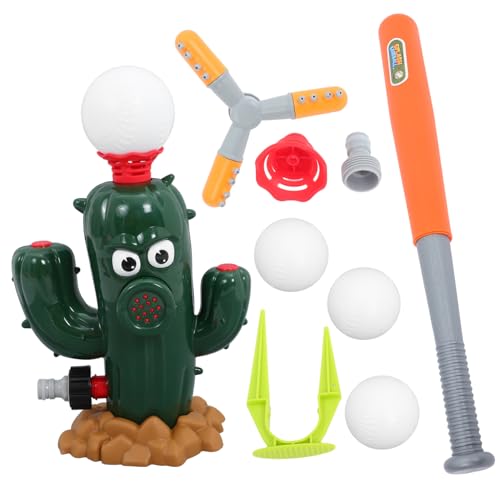 TOYANDONA 1 Set Kaktus Spritzspielzeug Badewanne Wassersprinkler Wasserspray Outdoor Spielsprinkler Wasserspritzer Badezimmer Wassersprinkler Für Kleinkinder von TOYANDONA