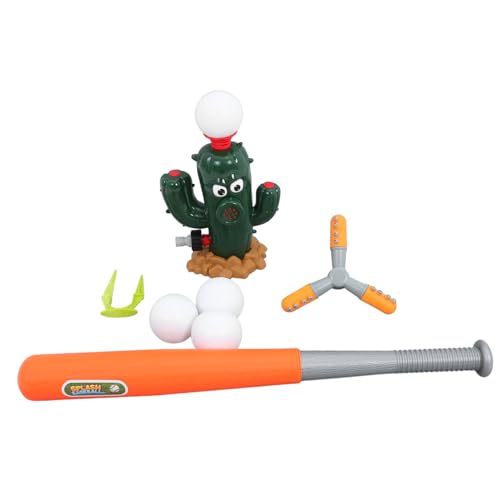 TOYANDONA 1 Set Kaktus Spritzspielzeug Wassersprühspielzeug Für Kleinkinder Sommer Rasensprinkler Spielzeug Wasser Baseballball Sprinkler Rotierendes Sprühspiel Spielzeug von TOYANDONA