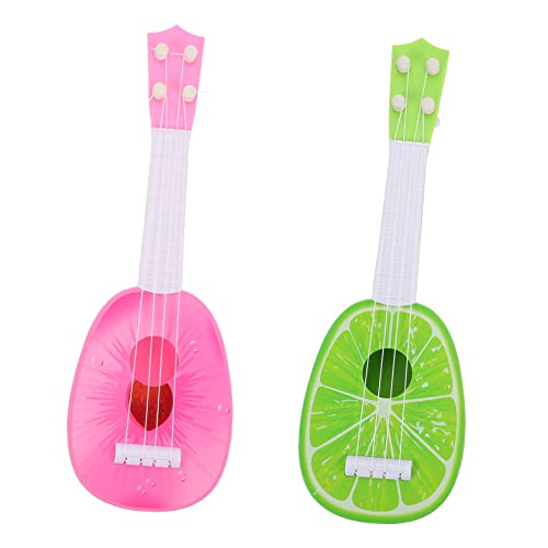 TOYANDONA 1 Set Mini Gitarre Anfänger Instrumente Mini Ukulele Spielzeug Kinderspielzeug Ukulele Musikspielzeug Kinder Musikspielzeug Pädagogisches Instrument Spielzeug Gitarren von TOYANDONA