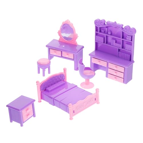 TOYANDONA 1 Set Mini- -Layout-möbel, Modell, Puppenhaus, Schlafzimmer-Layout-möbel von TOYANDONA