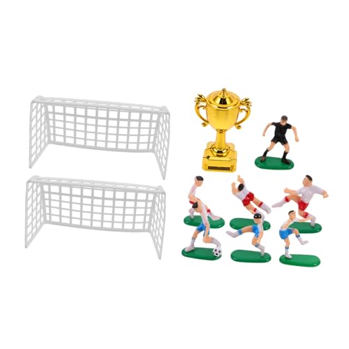 TOYANDONA 1satz Miniatur Fußballspieler Dollhouse Dekoration Mit Pokal Süßes Design Für Fußball-mottopartys Und Torten Plastische Figuren Für Kreatives Spielen Und Basteln Ergänzung TOYANDONA 1satz Miniatur Fußballspieler Dollhouse Dekoration Mit Pokal Süßes Design Für Fußball-mottopartys Und Torten Plastische Figuren Für Kreatives Spielen Und Basteln Ergänzung von TOYANDONA
