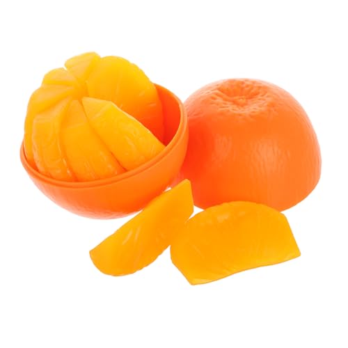 TOYANDONA 1 Set Orangefarbenes Kinderpuzzle Für Kleinkinder Kinderspielzeug Obst Kinderspielzeug Kleinkindspielzeug Kinderpuzzlespiel Spielzeug Für Kinder Kleinkindpuzzles 3D von TOYANDONA