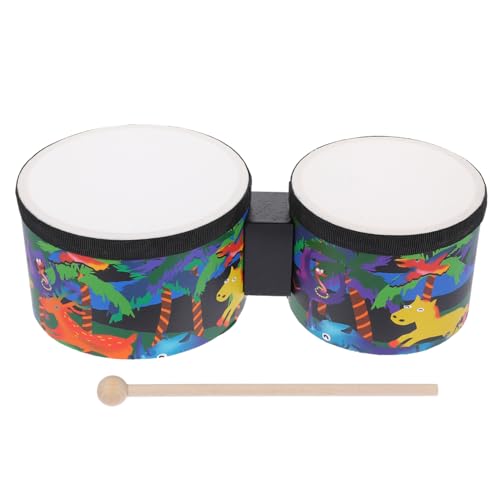 TOYANDONA 1 Set Schlaginstrument Handtrommeln Schlaginstrument Percussion Trommeln Für Kleinkinder Trommelspielzeug Musikinstrumente Für Erwachsene Instrumentenzubehör Bongos Trommeln von TOYANDONA