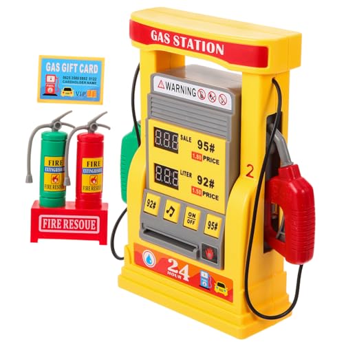 TOYANDONA 1 Set Spielzeug Tankstelle Spielzeug mit Benzinpumpe für Kinder Spielset der Tankstelle Spielzeug Modell DIY Modelle TOYANDONA 1 Set Spielzeug Tankstelle Spielzeug mit Benzinpumpe für Kinder Spielset der Tankstelle Spielzeug Modell DIY Modelle von TOYANDONA