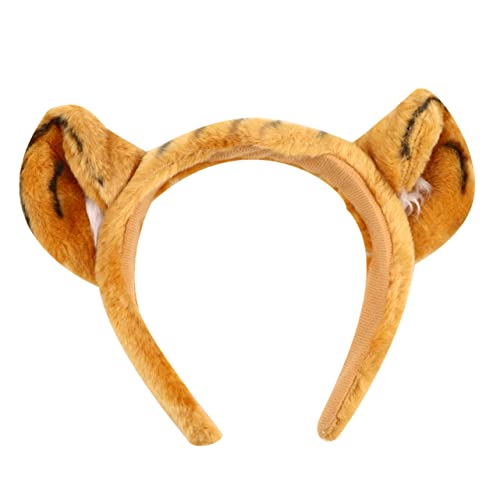 TOYANDONA 1 Stk Stirnband Cosplay-Party-Haar-Accessoire Haarstütze für den Laden Tierhaarreifen kinder haarschmuck stirnbänder kinder kuscheltier Foto-Requisite Haare für Kinder Plüsch Brown von TOYANDONA