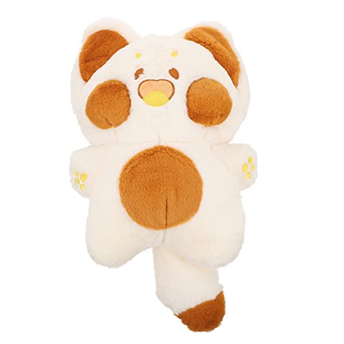 TOYANDONA 1 Stück Gekritzel Katze Plüsch Kinder Fuchs Plüsch Fuchs Stofftier Plüsch Mädchen Puppen Babydoll Stoffhunde Für Kinder Tiere Orange Pp Baumwolle von TOYANDONA