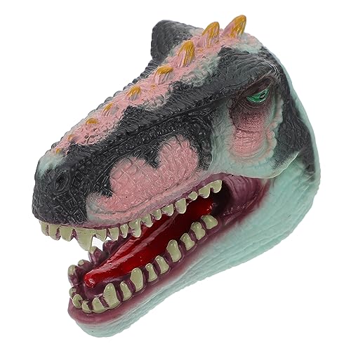 TOYANDONA 1 Stück Spielerisch Dinosaurier Handgeformte Dinosaurier Hand Puppet Kinder Hand Puppet Spielzeug von TOYANDONA