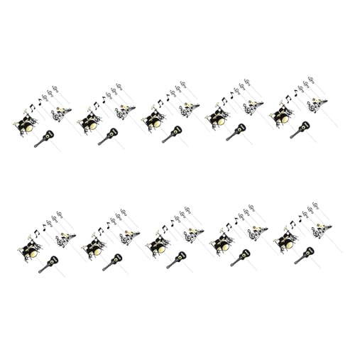 TOYANDONA 10 Sets Jubiläums Kuchenaufsatz Musik Kuchenaufsätze Gitarren Party Dekorationen Party Cupcake Aufsatz Musikalisches Thema Kuchendekorationen Gitarren Cupcake Aufsätze TOYANDONA 10 Sets Jubiläums Kuchenaufsatz Musik Kuchenaufsätze Gitarren Party Dekorationen Party Cupcake Aufsatz Musikalisches Thema Kuchendekorationen Gitarren Cupcake Aufsätze von TOYANDONA