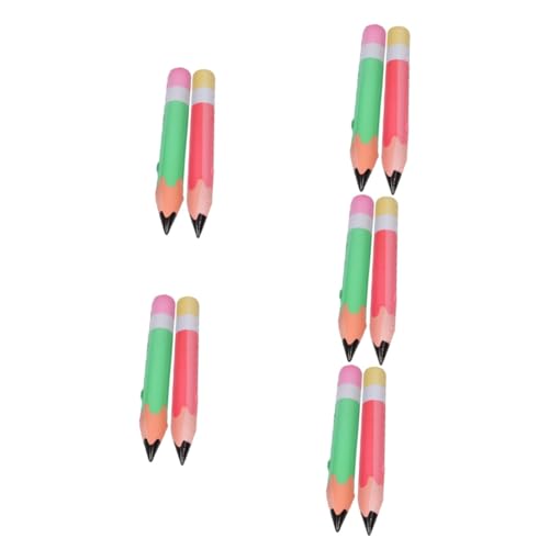 TOYANDONA 10 Stk aufblasbarer Bleistift große Bleistifte Jumbo aufblasbare Bleistifte kinder spielzeug lustiges spielzeug Kinderspielzeug riesiger bleistift Bleistift-Dekor Jumbo-Bleistifte von TOYANDONA