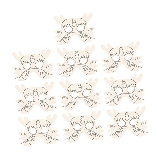 TOYANDONA 10 Stück DIY Drachenmaske aus Papier Leere Graffiti Masken zum Bemalen für Kreatives Bastelset Fantasie und Kreativität für Malspaß und Künstlerische Projekte TOYANDONA 10 Stück DIY Drachenmaske aus Papier Leere Graffiti Masken zum Bemalen für Kreatives Bastelset Fantasie und Kreativität für Malspaß und Künstlerische Projekte von TOYANDONA