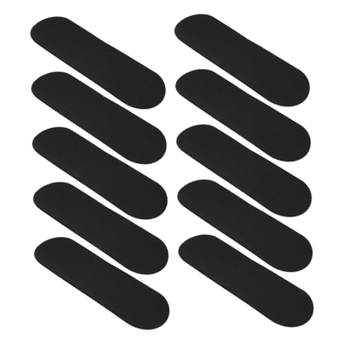 TOYANDONA 10 Stück Teiliges Finger Skateboard Schaumstoff Anti rutsch Aufkleber Schwarz Schützendes Weiches Griffband für Fingerboard um Sicheren Halt und Komfortables Spiel zu TOYANDONA 10 Stück Teiliges Finger Skateboard Schaumstoff Anti rutsch Aufkleber Schwarz Schützendes Weiches Griffband für Fingerboard um Sicheren Halt und Komfortables Spiel zu von TOYANDONA