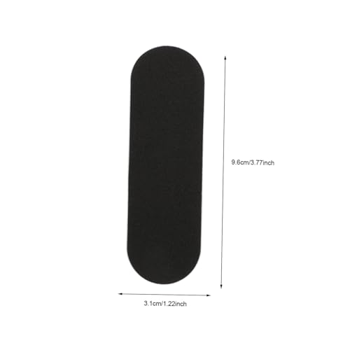 TOYANDONA 10 Stück Teiliges Finger Skateboard Schaumstoff Anti rutsch Sticker Flexible Selbstklebende Mini Skateboard Aufkleber rutschfeste Fingerboard Pads für Fingerspielzeug Schwarz TOYANDONA 10 Stück Teiliges Finger Skateboard Schaumstoff Anti rutsch Sticker Flexible Selbstklebende Mini Skateboard Aufkleber rutschfeste Fingerboard Pads für Fingerspielzeug Schwarz von TOYANDONA