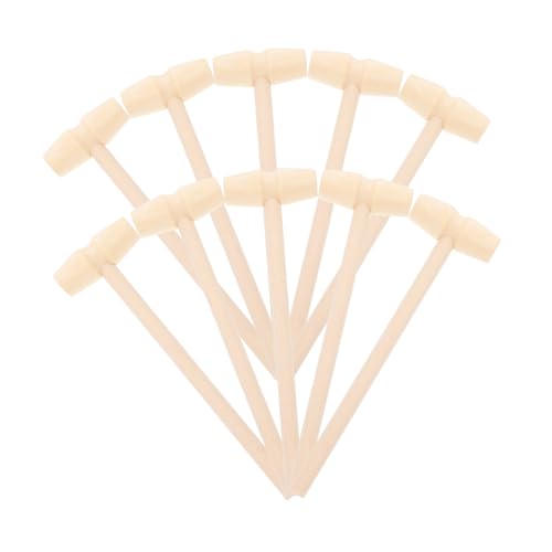 TOYANDONA 10 Stück Teiliges Mini Holzhammer Lernspielzeug Holzklopfer für Jungen Mädchen Hand Auge Koordination Pädagogisches Schlägelspielzeug TOYANDONA 10 Stück Teiliges Mini Holzhammer Lernspielzeug Holzklopfer für Jungen Mädchen Hand Auge Koordination Pädagogisches Schlägelspielzeug von TOYANDONA
