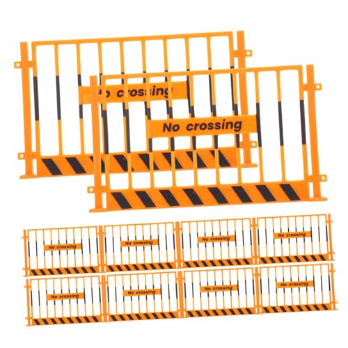 TOYANDONA 10 Stück Teiliges Mini Verkehrsbarrieren Spielset aus Gelbe Absperrung mit Zebrastreifen und Signalschildern Pädagogisches Konstruktionsspielzeug zur Verkehrserziehung für Zuhause TOYANDONA 10 Stück Teiliges Mini Verkehrsbarrieren Spielset aus Gelbe Absperrung mit Zebrastreifen und Signalschildern Pädagogisches Konstruktionsspielzeug zur Verkehrserziehung für Zuhause von TOYANDONA