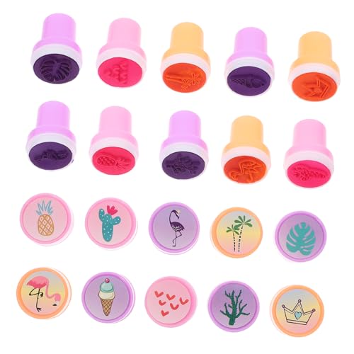 TOYANDONA 10 Stück Teiliges Set Kinderstempel mit Flamingo Design für Sommerpartys Selbstfärbende Stempel für Belohnungen im Klassenzimmer Kreative Bastelaktivitäten TOYANDONA 10 Stück Teiliges Set Kinderstempel mit Flamingo Design für Sommerpartys Selbstfärbende Stempel für Belohnungen im Klassenzimmer Kreative Bastelaktivitäten von TOYANDONA