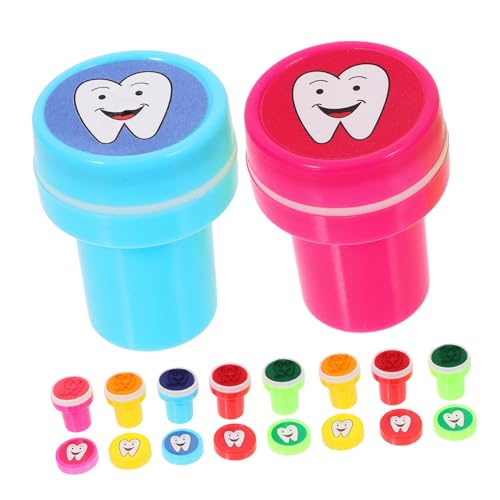 TOYANDONA 10 Stück Teiliges Stempelset Cartoon Zähne Motiv Selbstfärbend Tragbar für Geburtstag Party Mitgebsel Klassenzimmer Belohnung DIY Basteln Spaßige Zahnpflege Lernstempel für TOYANDONA 10 Stück Teiliges Stempelset Cartoon Zähne Motiv Selbstfärbend Tragbar für Geburtstag Party Mitgebsel Klassenzimmer Belohnung DIY Basteln Spaßige Zahnpflege Lernstempel für von TOYANDONA