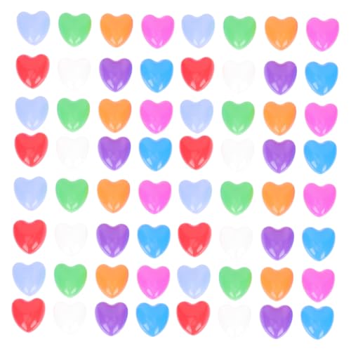 TOYANDONA 100 Stück Bunte Herzförmige Ocean Balls Sicheres Schwimmspielzeug für Junge Mädchen Weiche Bälle zur Farberkennung und Motorikförderung im Indoor spielbereich TOYANDONA 100 Stück Bunte Herzförmige Ocean Balls Sicheres Schwimmspielzeug für Junge Mädchen Weiche Bälle zur Farberkennung und Motorikförderung im Indoor spielbereich von TOYANDONA