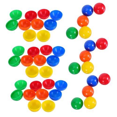 TOYANDONA 100 Stück Bunte Kunststoff Lotteriekugeln zum Befüllen Offene Spielbälle für Tombola Party Raffle Leicht Kompakt Vielseitig als Spielrequisite und Überraschungselement TOYANDONA 100 Stück Bunte Kunststoff Lotteriekugeln zum Befüllen Offene Spielbälle für Tombola Party Raffle Leicht Kompakt Vielseitig als Spielrequisite und Überraschungselement von TOYANDONA
