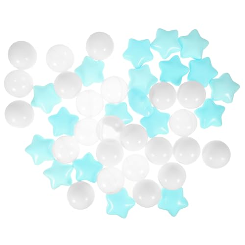 TOYANDONA 100 Stück Meeresball Aqua Wasserball Schwimmbecken Blase Pool Aufblasbar Ballpool Großer Aufblasbarer Ball Schaum Grube Schwimmbad Aufblasbarer Ring Grubenbälle Plastik von TOYANDONA