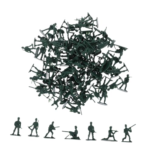 TOYANDONA 100 Stück Miniatur Soldaten Figuren Soldaten aus Robustem Kunststoff für Sandspieltisch Detailreiche Mittelalter Miniaturfiguren als Geschenk und Dekoration TOYANDONA 100 Stück Miniatur Soldaten Figuren Soldaten aus Robustem Kunststoff für Sandspieltisch Detailreiche Mittelalter Miniaturfiguren als Geschenk und Dekoration von TOYANDONA