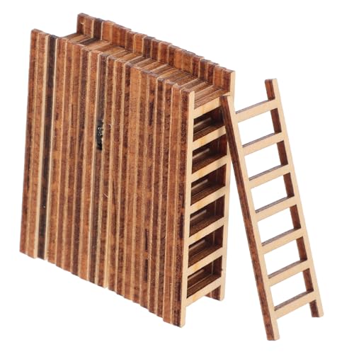 TOYANDONA 100 Stück Teiliges Miniatur Modell Stabile Holzleiter für DIY Micro Landschaft Bonsai Topf Dekoration Sandtisch und Puppenhaus Zubehör Vielseitig für Garten und Miniaturwelten TOYANDONA 100 Stück Teiliges Miniatur Modell Stabile Holzleiter für DIY Micro Landschaft Bonsai Topf Dekoration Sandtisch und Puppenhaus Zubehör Vielseitig für Garten und Miniaturwelten von TOYANDONA