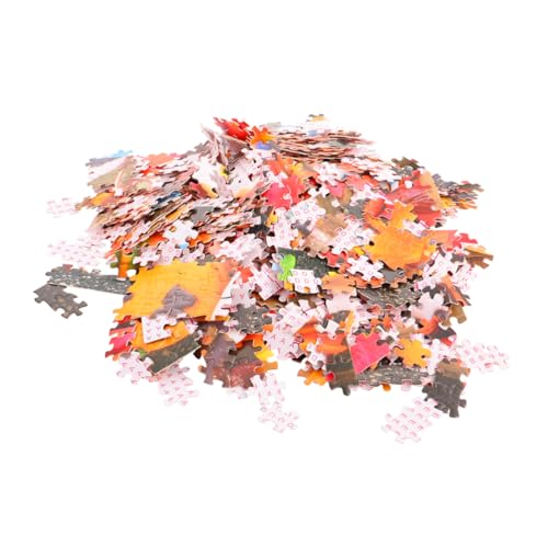 TOYANDONA 1000 Stk Puzzle Rätsel Für Erwachsene Lernspielzeug Für Kinder Kinderspielzeug Spielzeuge Kinder Rätsel Praktisches Spielzeug Papier Malerei Eltern-kind von TOYANDONA