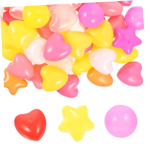 TOYANDONA 100St Meeresball Billardkugeln Sternengrube für kinderspielzeug jucarii pentru copii hühner Toys kinderfreizeitpark Star Ball lustiger Ball Plastik von TOYANDONA