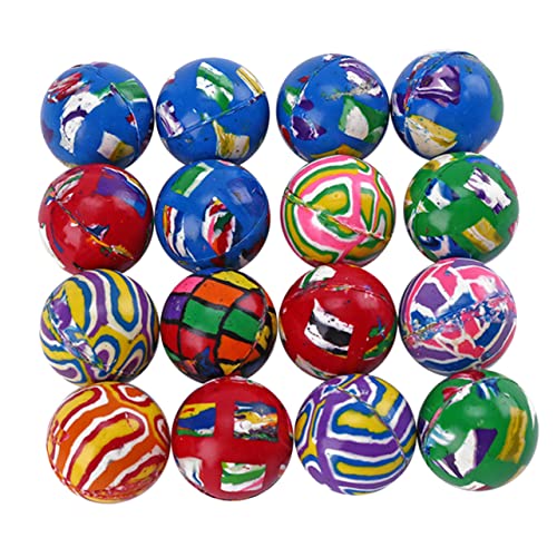 TOYANDONA 100st Hüpfball Aus Gummi Lustiges Ballspielzeug Hüpfball Für Kinder Hüpfendes Spielzeug Früherziehungsspielzeug Für Kinder Springball Für Kinder Kleine Hüpfende Bälle Flummi von TOYANDONA