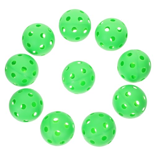 TOYANDONA 10St Baseball-Übungsball Von den USA zugelassene Bälle tragbares Kinderspielzeug Spielzeug für Kinder Toys pädagogisches Ballspielzeug kleines Kinderspielzeug Eva Light Green von TOYANDONA