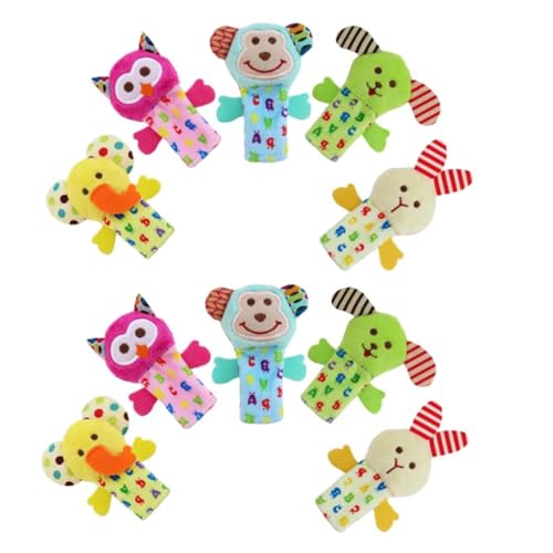 TOYANDONA 10st Geschichte Fingerpuppen Bauernhof-lernpuppen Tierhandpuppen Fingerpuppen Kleinkinder Zoopuppen Für Kinder Familie Fingerpuppen Tiere Spielzeug Tierisches Fingerspielzeug von TOYANDONA