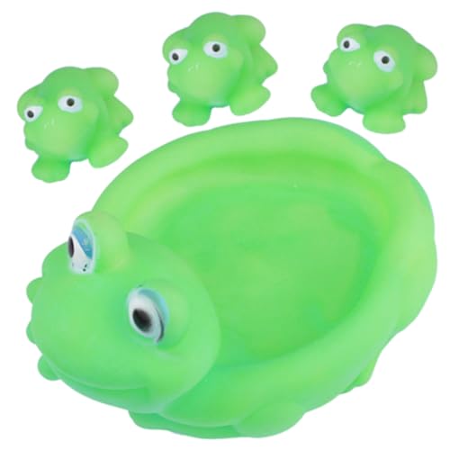 TOYANDONA 12 STK Badespielzeug Badewanne Frosch Spielzeug schwimmende Froschfamilie kinderplanschbecken Kinder wasserspielzeug kinderspielzeug Badewanne Spielzeug Wasserspielzeug Vinyl von TOYANDONA