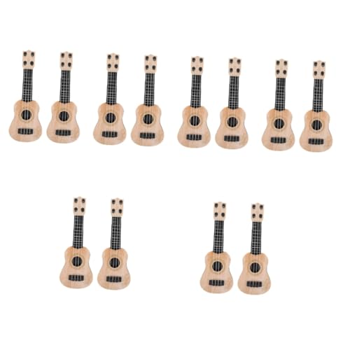 TOYANDONA 12 STK Mini-Ukulele Ukulele-Modell für Kleinkinder Musikspielzeug für Kindergitarre kinderinstrumente Gitarre für Kinder kleines Gitarrenmodell Kinder Gitarrenspielzeug Plastik von TOYANDONA