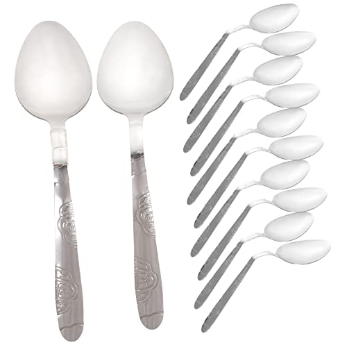 TOYANDONA 12 Stück Gebogener Löffel Spielzeuggabeln Mind Bending Spoon Prop Mind Spoon Kinderspielset Gadgets Bend Spoon Trick Finger Mind Bending Spoon Biegelöffel Prop Party Trick von TOYANDONA