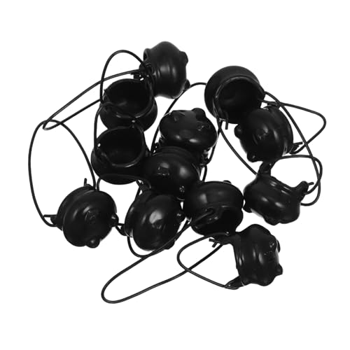 TOYANDONA 12 Stück Miniatur Witch Pot Mini-Topf Küchenzubehör für Puppenstuben Mini-Plastikkessel Halloween-Partygeschenke Feengartenkessel Miniaturtöpfe Kessel Schüssel Metall Schwarz TOYANDONA 12 Stück Miniatur Witch Pot Mini-Topf Küchenzubehör für Puppenstuben Mini-Plastikkessel Halloween-Partygeschenke Feengartenkessel Miniaturtöpfe Kessel Schüssel Metall Schwarz von TOYANDONA