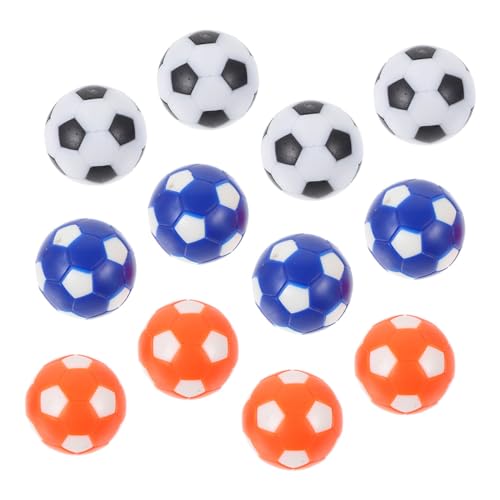 TOYANDONA 12Pcs Mini-Tischfußballmaschine schwebender Fußball Multi-Spieltisch tischfussballtisch Foosball Tischfußball für Erwachsene Tischfußballspiele Hüften (umweltfreundliches Harz) von TOYANDONA