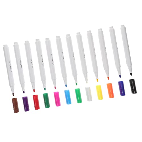 TOYANDONA 12St Marker Acrylic Pen schreibkladde creatim Zeichenwerkzeug wachsmalstifte drehzeug Zeichnen mit Acrylstiften Scrapbooking-Farbstifte Malstifte-Kit Farbmarkierungsstifte Plastik von TOYANDONA